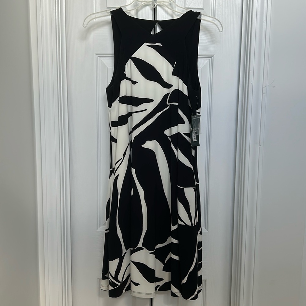NWT Lauren Ralph Lauren Patterned Dress